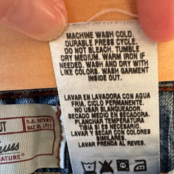 Vintage Levis Womens Mid-Rise Bootcut Jeans Misses 10 Medium Stretch Y2K Western - Picture 9 of 11